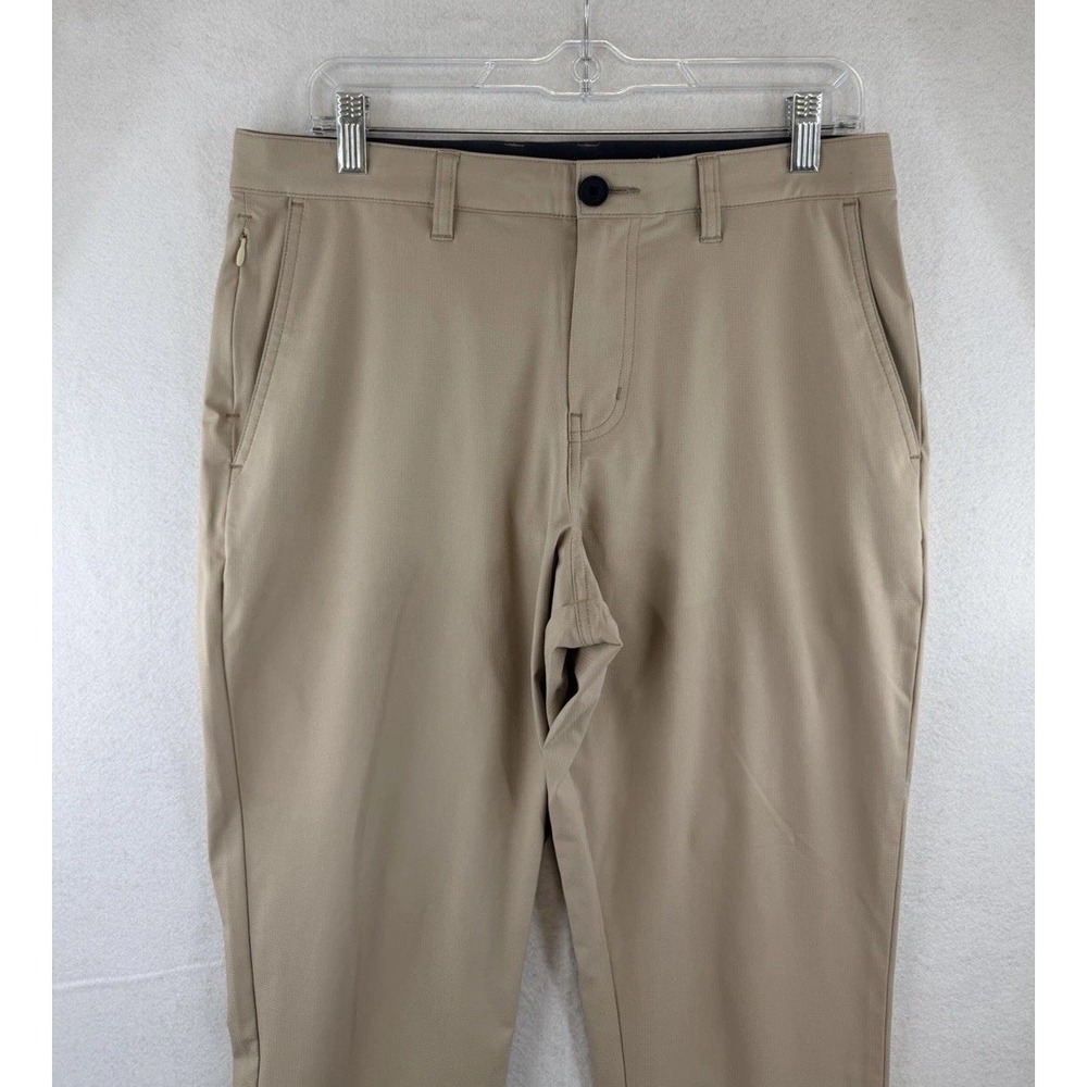 Travis Mathew Men's Wanderlust Golf Performance Pants, Size 32x32, Beige A44928